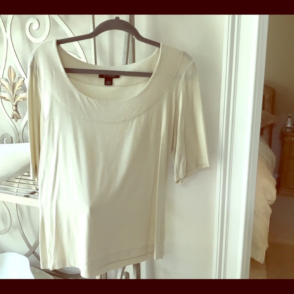 St.John 3/4 sleeve shirt